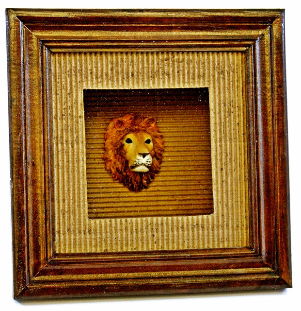 Framed Lion Mount