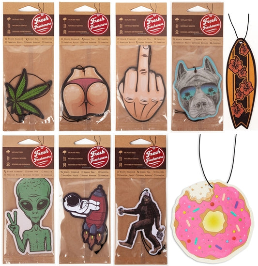 Fresh Fresheners Unique Hanging Air Fresheners 20pk MIX A