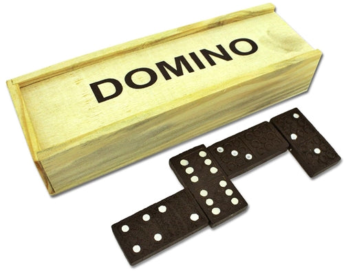 10ct Domino Set in Wooden Box