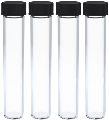 20ct Glass Preroll Cigar Tube With Child Safety Cap