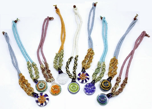 10ct Hemp Glass Necklace Assortment