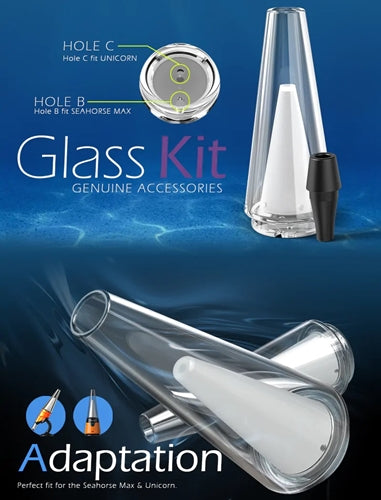 Lookah Glass Kit for Unicorn & Seahorse Max