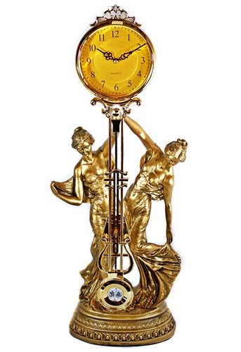 Gold Clock - Artistic Pendulum Clock 102