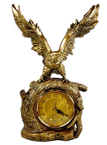 Gold Clock - Eagle 535