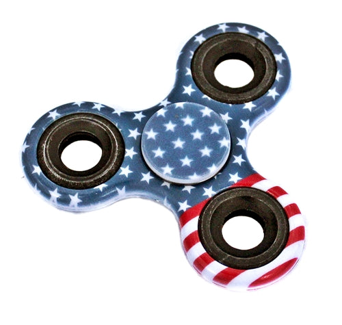 Hand Spinner Fidget Toy - Stars and Stripes