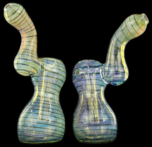 4ct 5" Helix Fuming Bubbler Water Pipe