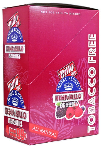 Royal Blunts Hemparillo Hemp Wraps - Berries