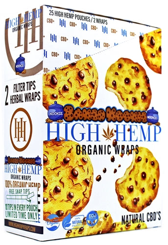 High Hemp Organic Wraps - Baked Kookie