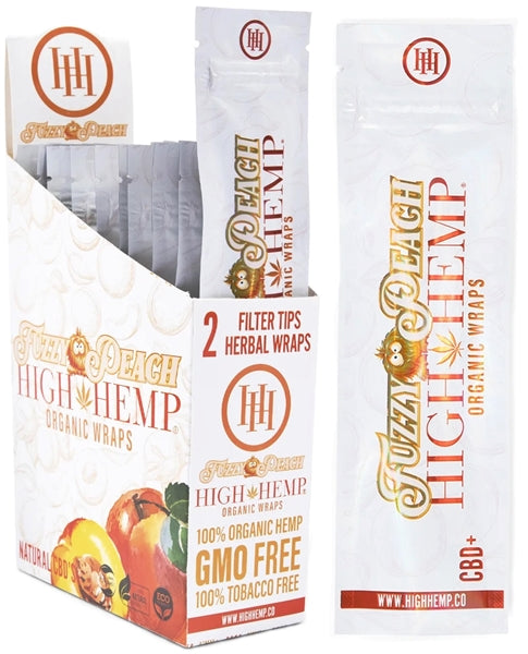 High Hemp Organic Wraps - Fuzzy Peach