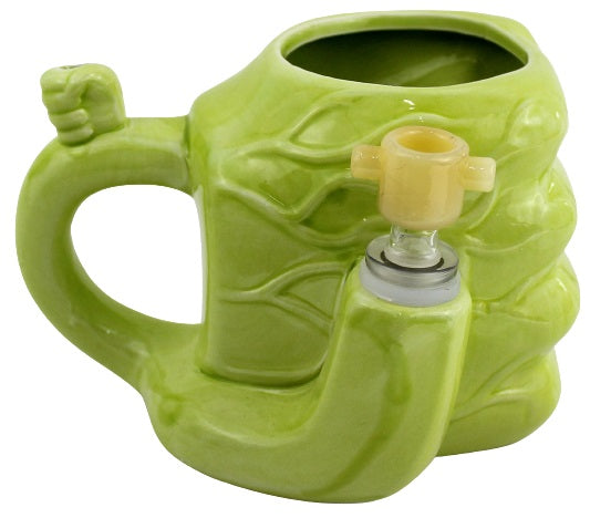 Ceramic Water Pipe Mug - Hulk Hand