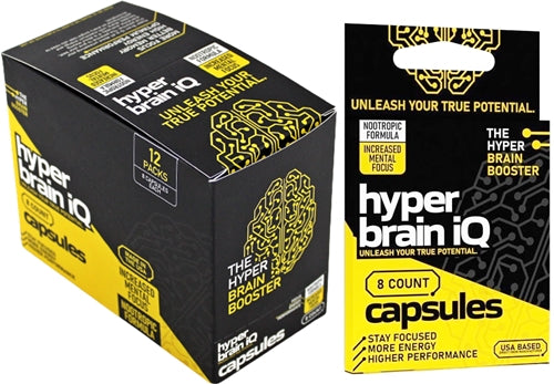 Hyper Brain iQ 8-Count Focus Capsules 12pk