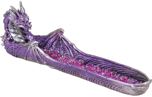 Dragon Crystal Polystone Incense Burner