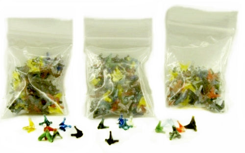 100ct Assorted Small Jack Glass Screen