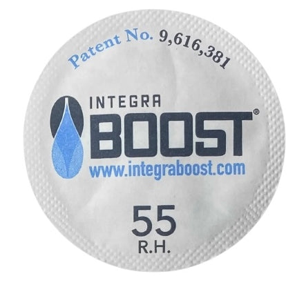 100ct Integra Boost Humidity Packs - Round - 55% - 51mm