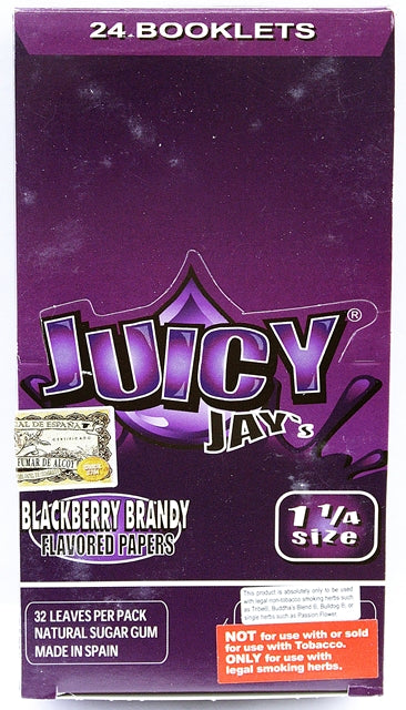 Juicy Jays Rolling Paper - 1 1-4 Blackberry Brandy