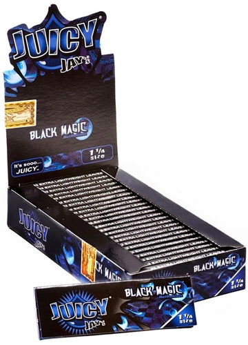 Juicy Jays Rolling Paper - 1 1-4 Black Magic