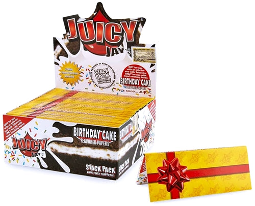 Juicy Jays Rolling Papers - King Size - Birthday Cake