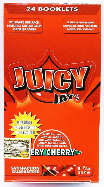 Juicy Jays Rolling Paper - 1 1-4 Cherry