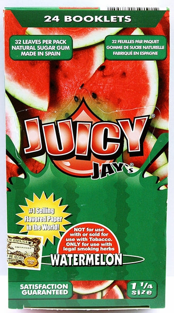 Juicy Jays Rolling Paper - 1 1-4 Watermelon