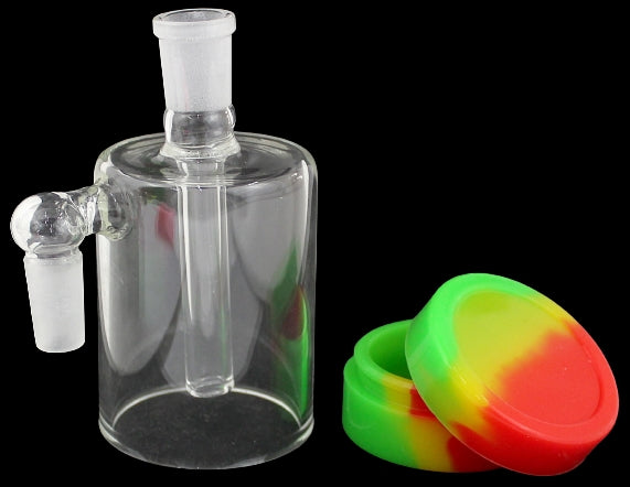 Jumbo Glass Silicone Oil Reclaim Collector Ash Catcher