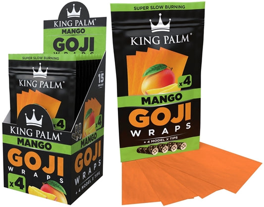 King Palm - Goji Blunt Wraps – Mango