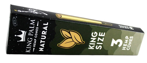 King Palm Natural Hemp Cones - King Size