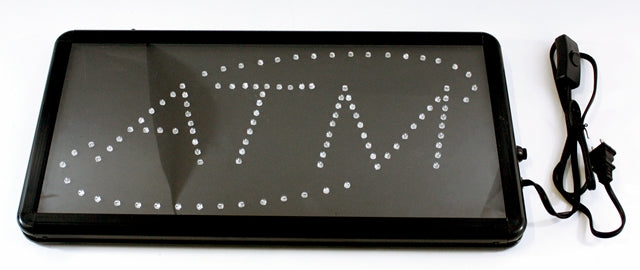 LED Sign ATM 19"x10"