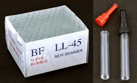 100ct LL-45 Mini Glass Vial