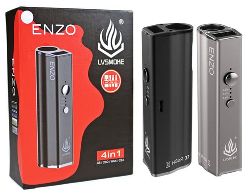 LVSmoke Enzo 4 in 1 Juul Compatible - 510 Thread - Vape Mod Battery