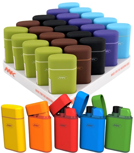 MK Avalon E Electronic Refillable Torch Lighters 25pk