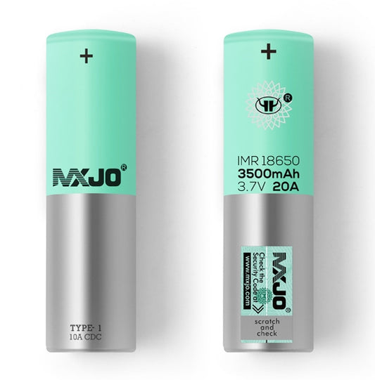 2ct MXJO 18650 3500mAh Rechargeable Battery