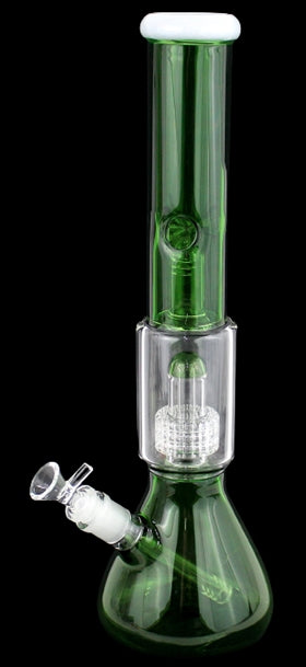 16" Stereo Matrix Dome Perk Beaker Water Pipe