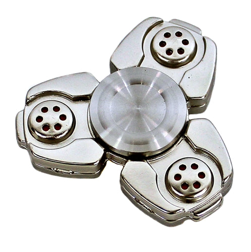 Hand Spinner Fidget Toy - Heavy Metal Tri