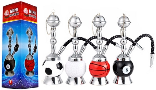 8" Mini Sports Ball Hookah Assortment