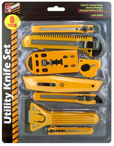 Multi-Purpose Utility Knife 8pc Set