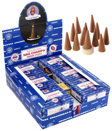 Satya Sai Baba - Nag Champa Incense Dhoop Cones