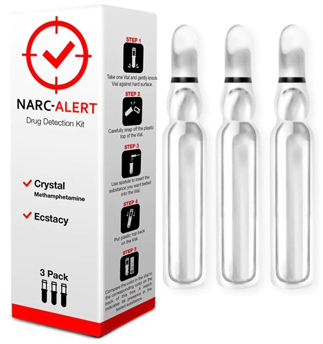 Narc-Alert Drug Detection Kit - CRYSTAL-ECSTACY