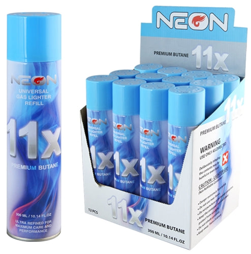 Neon 11x Premium 300ml Butane Gas