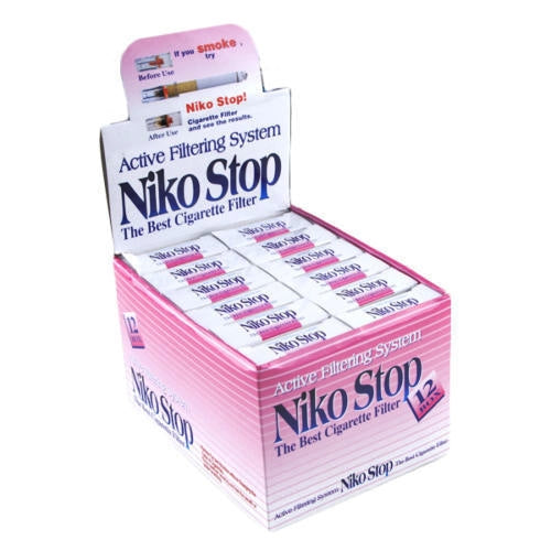 Niko Stop Cigarette Filter 12pk