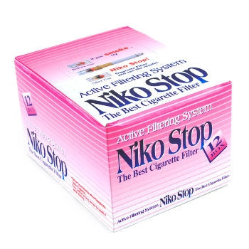 Niko Stop Cigarette Filter 12pk