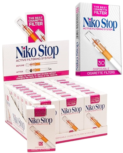 Niko Stop Cigarette Filter 24pk