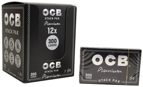 OCB Premium Stack Pak Rolling Paper - 1 1-4