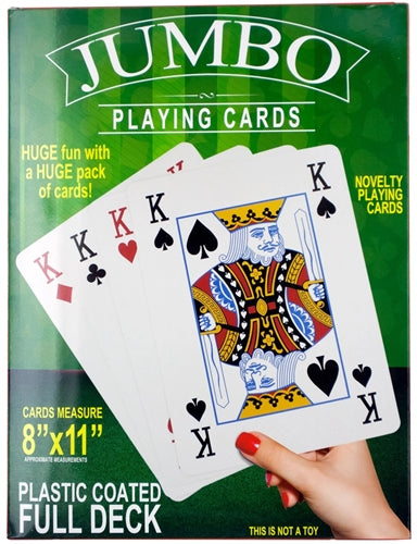 Jumbo Novelty Playing Cards