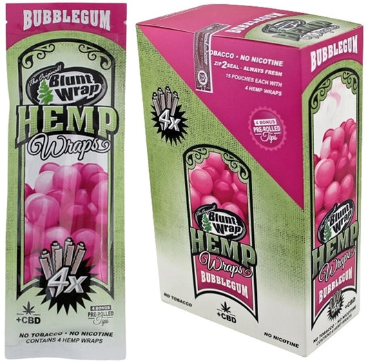 The Original Blunt Wrap - Hemp Wraps - Bubblegum