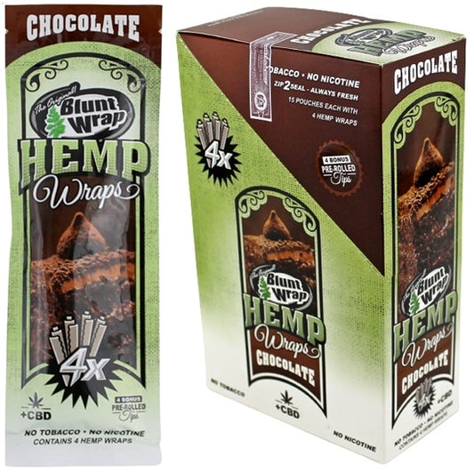 The Original Blunt Wrap - Hemp Wraps - Chocolate