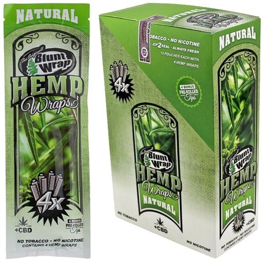 The Original Blunt Wrap - Hemp Wraps - Natural