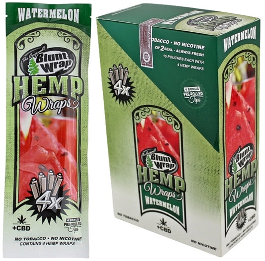 The Original Blunt Wrap - Hemp Wraps - Watermelon