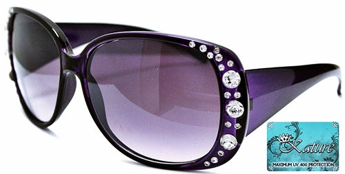 12ct Kature Fashion Sunglasses W- Rhinestones P4185RS