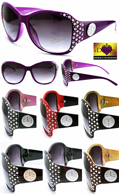 12ct DAmor Fashion Sunglasses W- Metal Logo PM4227RS