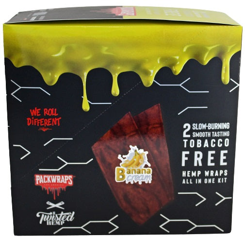Packwraps X Twisted Hemp Wraps-Tips-Tray All In One Kit